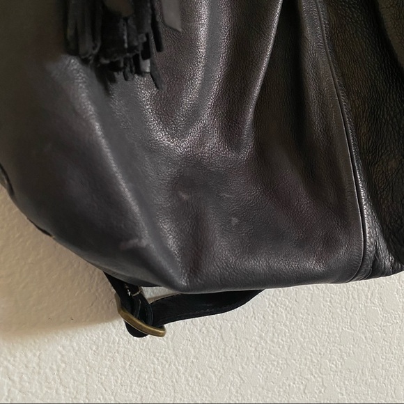 Caterina Lucchi genuine leather blue tone cross body/ shoulder bag - Picture 15 of 15